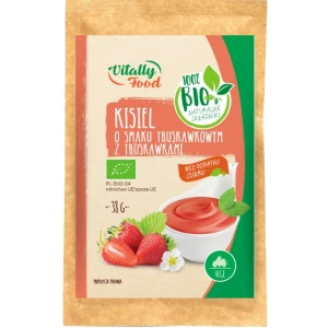 BIO Kisiel Truskawowy z Truskawkami 38 g