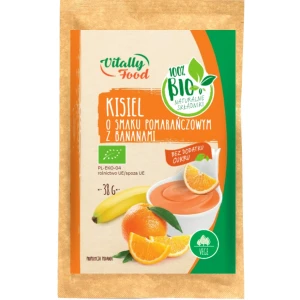BIO Kisiel Pomarańczowy z Bananami  38 g
