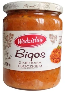 Bigos z kiełbasą i boczkiem 500 g