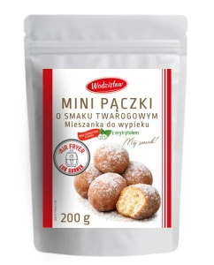 Mini Pączki o Smaku Twarogowym z Erytrytolem 200 g