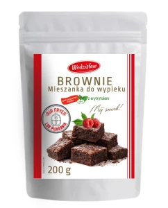 Brownie z Erytrytolem 250 g – Mieszanka do Wypieku