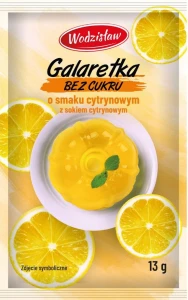 Galaretka bez cukru cytrynowa 13g