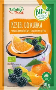 BIO Kisiel do Kubka Pomarańczowy z Jeżynami 30g
