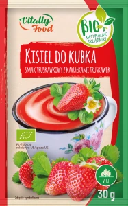 BIO Kisiel do Kubka Truskawkowy z Truskawkami 30g