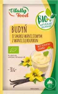 BIO Budyń Waniliowy z Wanilią Bourbon 38 g