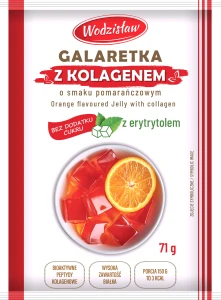 Galaretka z kolagenem – smak pomarańczowy 71g