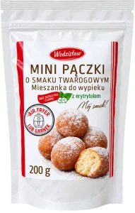Mini Pączki o Smaku Twarogowym z Erytrytolem 200 g