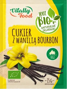 BIO Cukier z Wanilią Bourbon 15 g