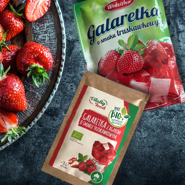 Galaretka truskawkowa