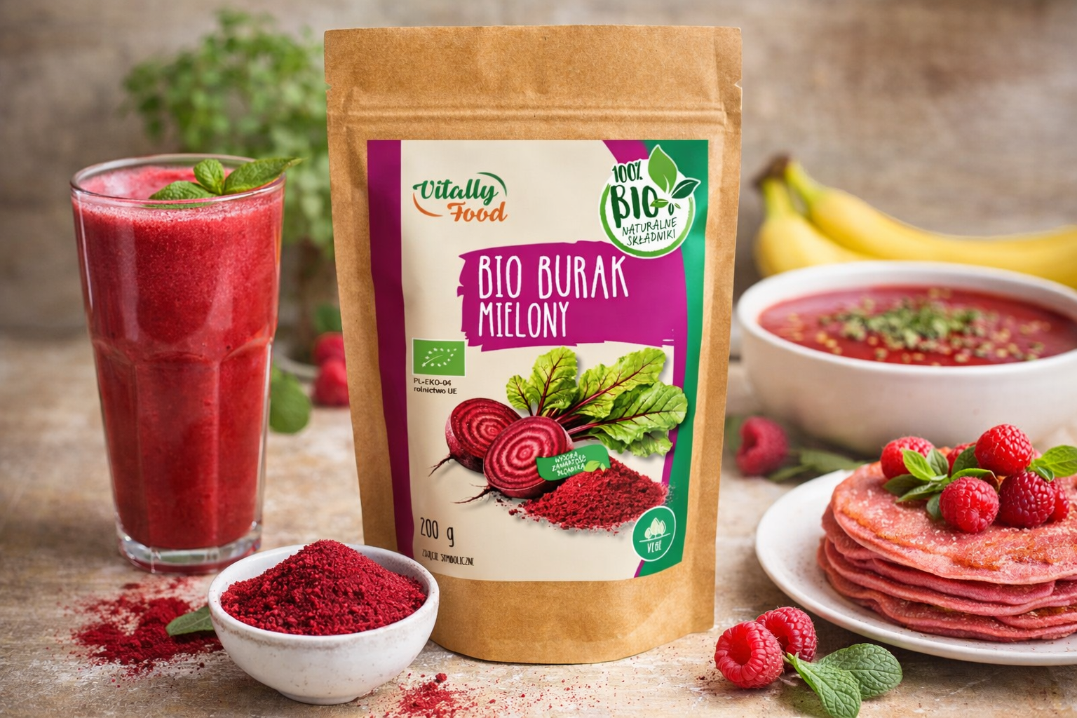 BIO burak w proszku – zastosowanie, zalety i pomysły do codziennej kuchni